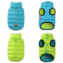 Colete de frio para Cachorros - Dupla face e Impermeável